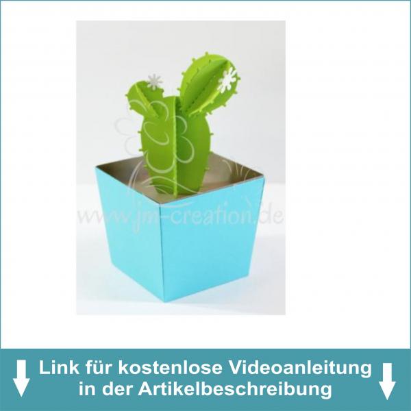 Kaktusbox - Stanzschablone